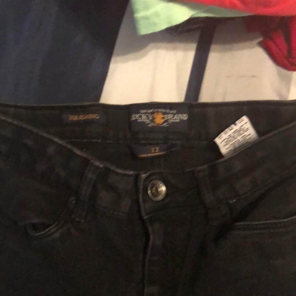 Black jeggings